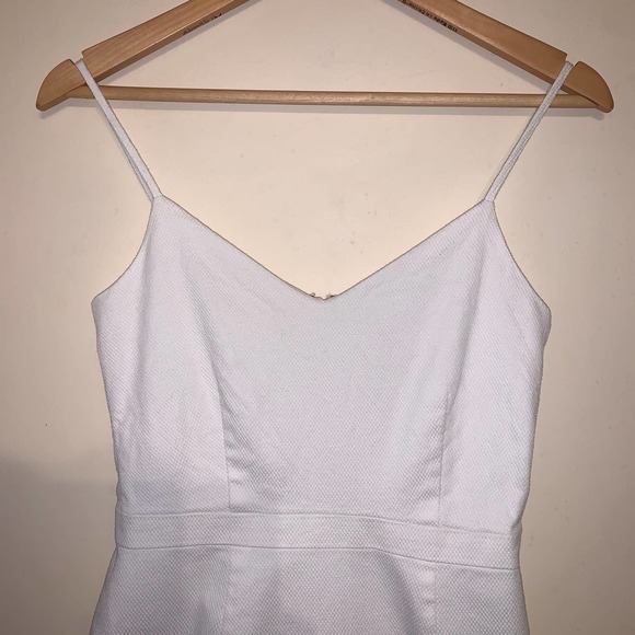 Joie ‘Orchard’ White Textured Pique Mini Dress, XS - Picture 9 of 11